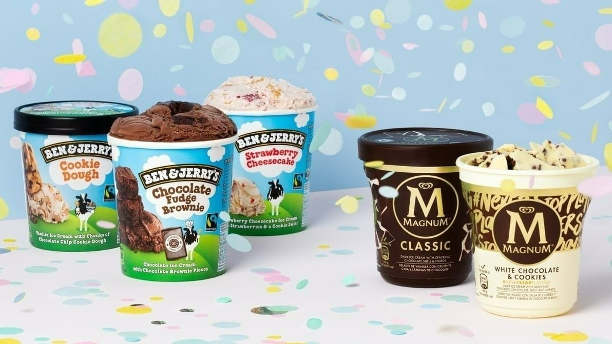 Image of Ben & Jerry's & Magnum Lúky