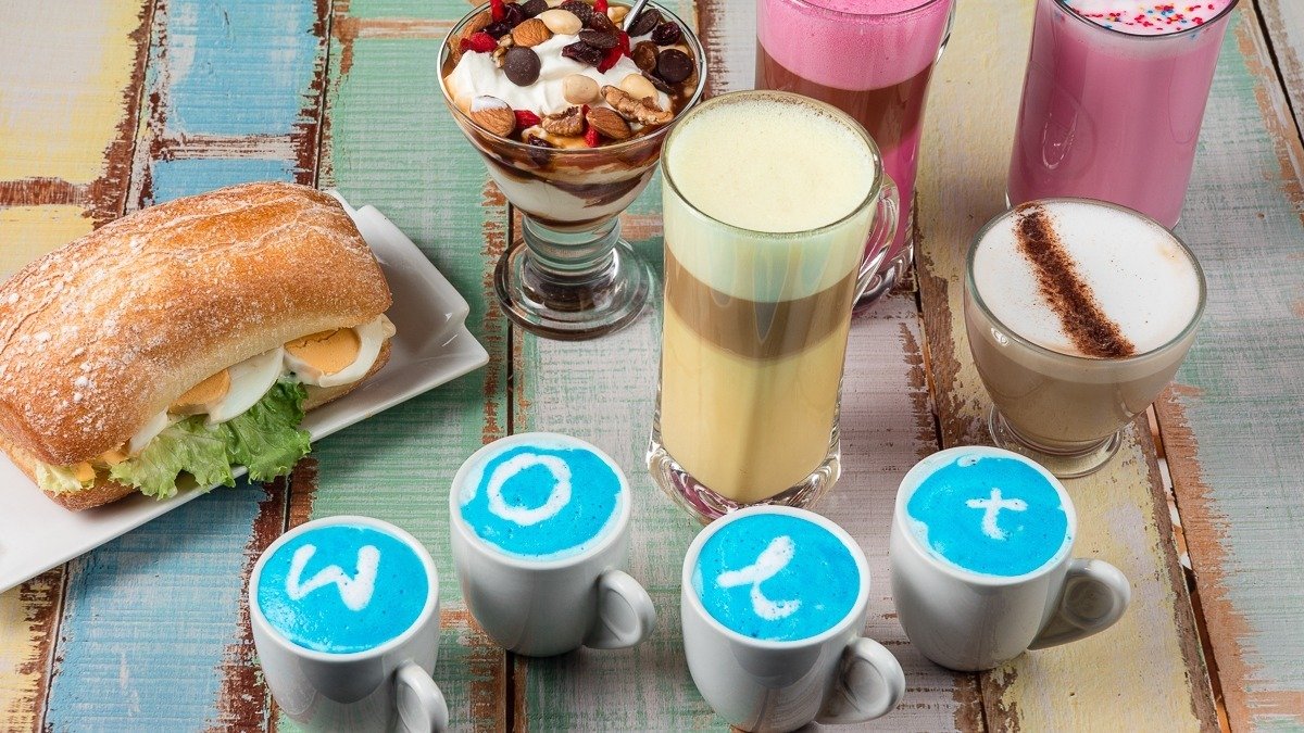 Image of Colored Coffee