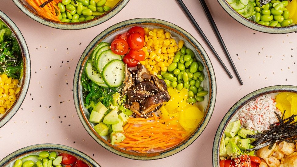 Image of Fusion bowls & Sushi by Black Royal