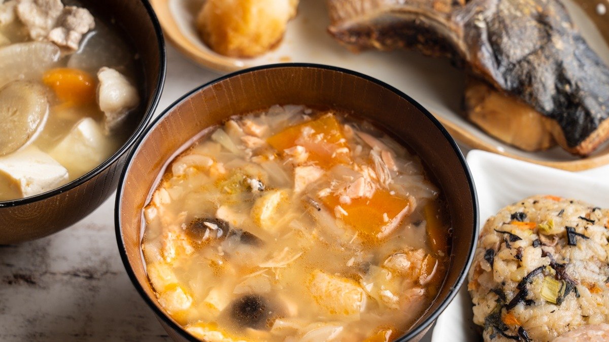 Image of Gu takusan misoshiru to tedzukuri sōzai senmon-ten | katei ryōri derikatessen surapaderi