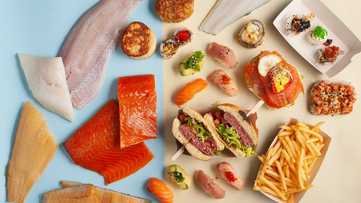 Image of Sushi & Burgers - Fiskebutikken OFFLINE