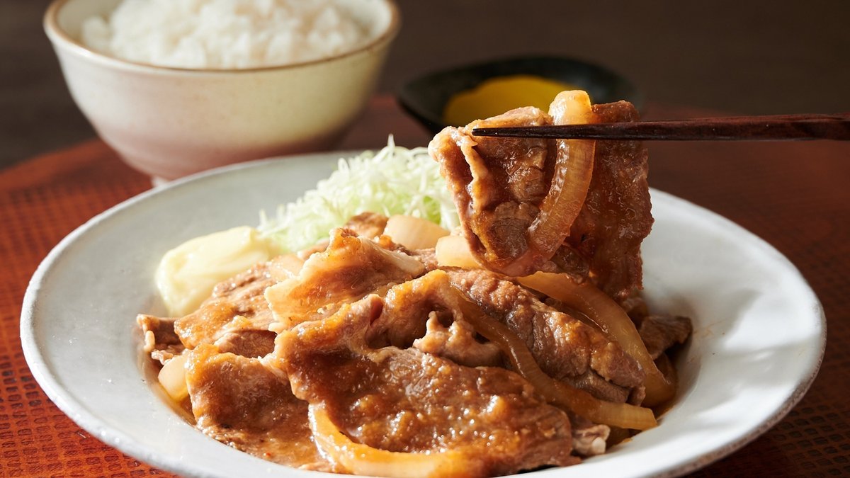 Image of Grilled ginger that is not a pig!! Yamashitacho