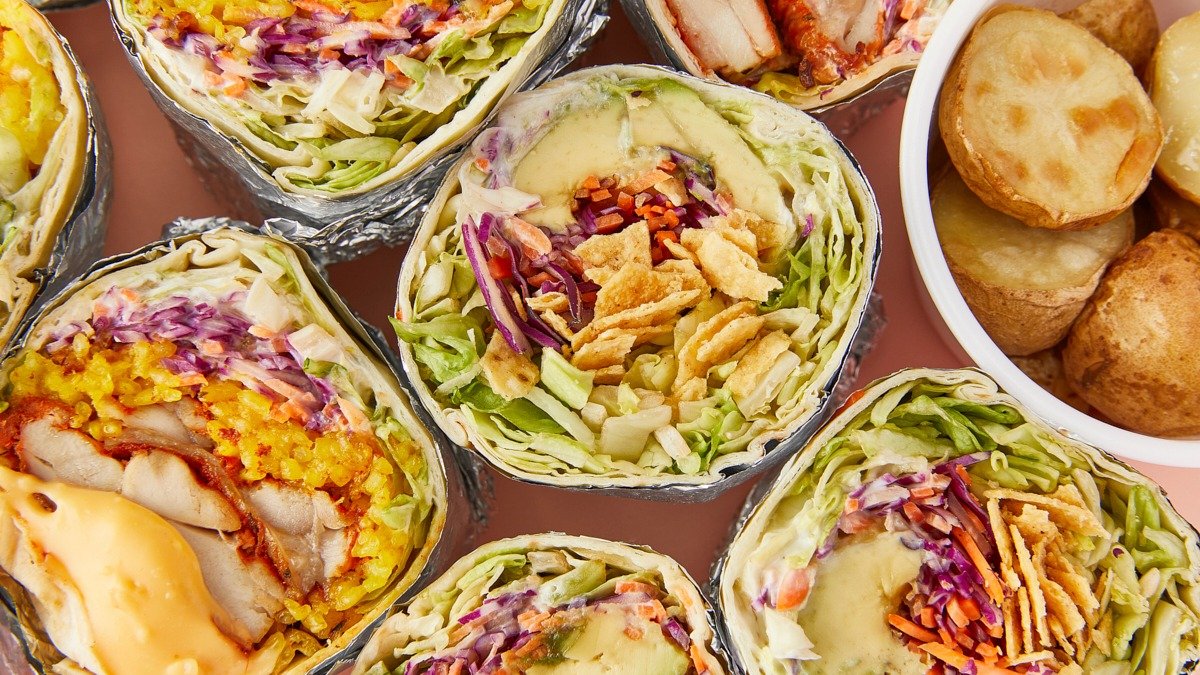 Image of This is NY Chicken Wrap! Nakameguro