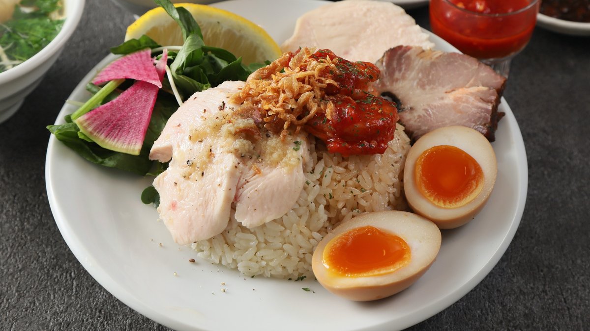 Image of 香港屋台チキンライス菊記(ゴッケイ) 香港大牌檔叉焼鶏飯 菊記