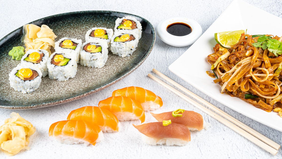 Image of Silver Chopsticks & Sushi Heaven