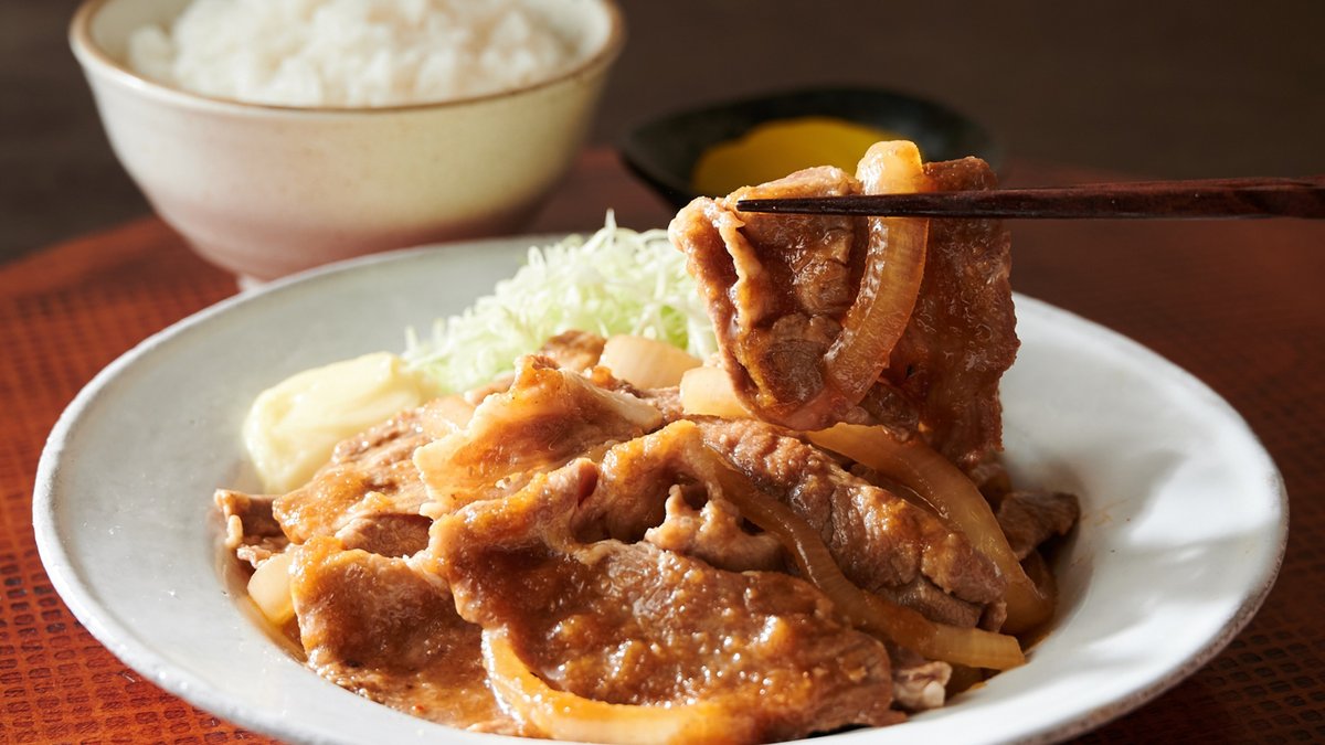 Image of Grilled ginger that is not a pig!! Nakanoshinbashi