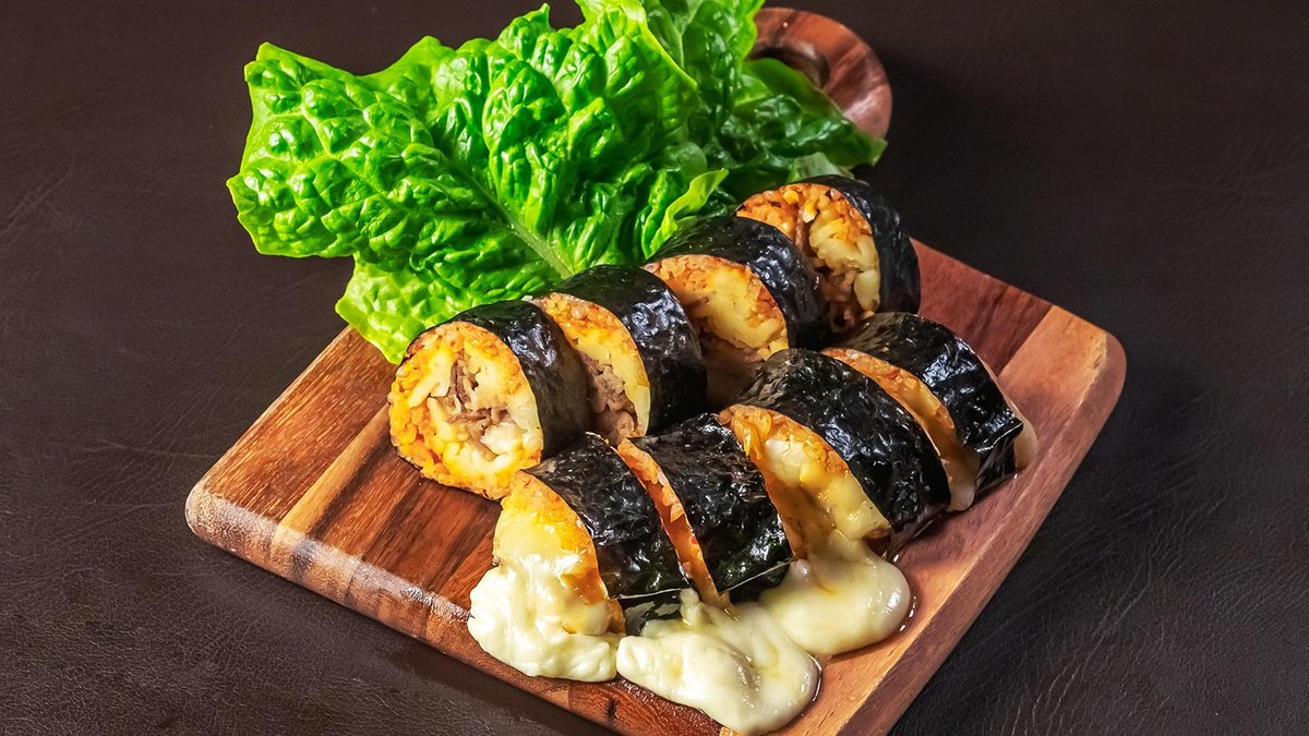 Image of Yangnyeom Chicken&Cheese Kimpa Itaewon Tonban Kimpa!! Shiroishi(*0605)