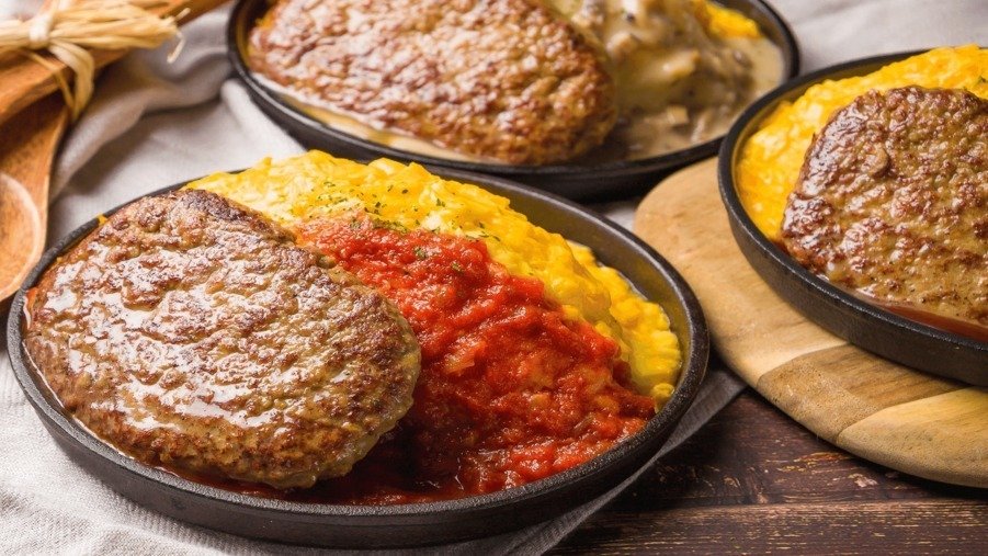 Image of Toro~ri Tamago no Omelet Rice Hamburg Motoazabu